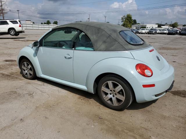 3VWRF31Y46M330593 - 2006 VOLKSWAGEN NEW BEETLE CONVERTIBLE OPTION PACKAGE 1 BLUE photo 2