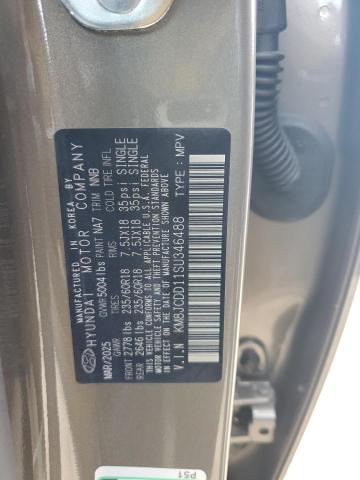 KM8JCDD11SU346488 - 2025 HYUNDAI TUCSON SEL CONVENIENCE 棕色 照片 14