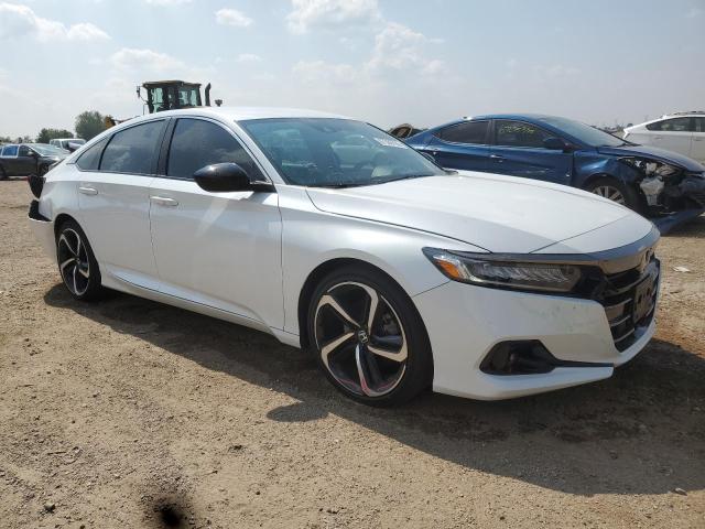 1HGCV1F3XNA016313 - 2022 HONDA ACCORD SPORT 白色 照片 4