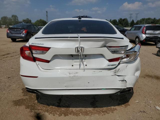 1HGCV1F3XNA016313 - 2022 HONDA ACCORD SPORT 白色 照片 6