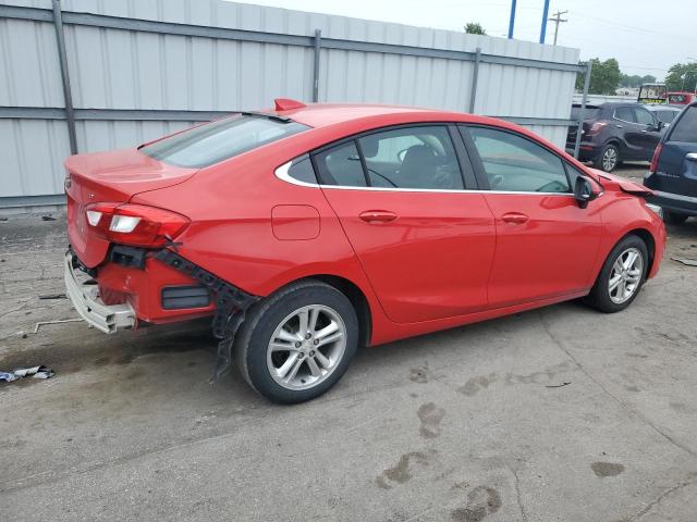 1G1BE5SM9H7194112 - 2017 CHEVROLET CRUZE LT RED photo 3