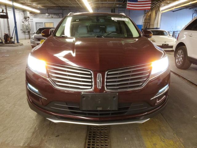 5LMCJ2C91GUJ31482 - 2016 LINCOLN MKC SELECT 勃艮第红 照片 5