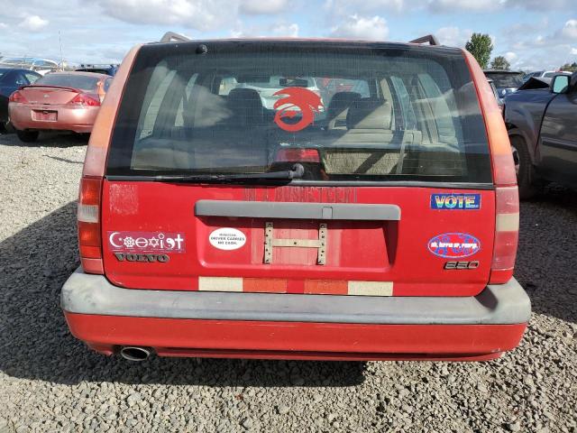 YV1LW5528R2036372 - 1994 VOLVO 850 WAGON RED photo 6