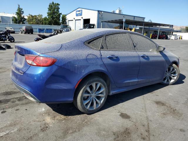 1C3CCCBB7FN760575 - 2015 CHRYSLER 200 S BLUE photo 3