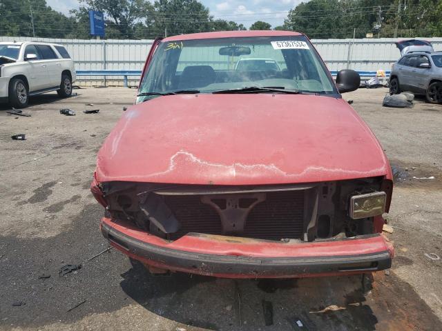 1GCCS19X6TK129236 - 1996 CHEVROLET S TRUCK S10 RED photo 5