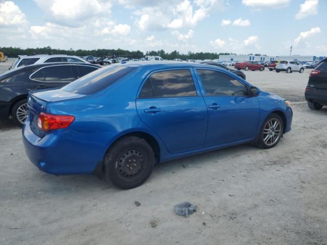 2T1BU4EE4AC376507 - 2010 TOYOTA COROLLA BASE BLUE photo 3