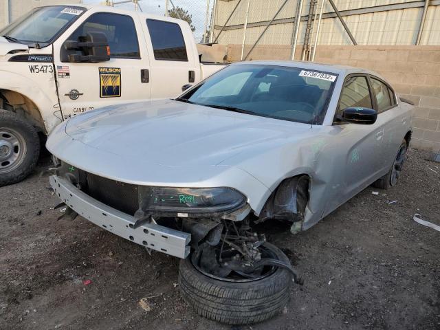 2C3CDXBG7NH138906 - 2022 DODGE CHARGER SXT SILVER photo 1