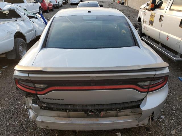 2C3CDXBG7NH138906 - 2022 DODGE CHARGER SXT SILVER photo 6