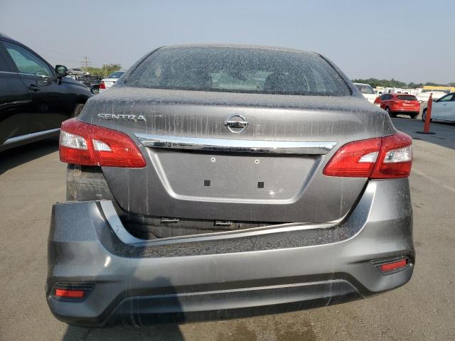 3N1AB7AP4KY357454 - 2019 NISSAN SENTRA S GRAY photo 6