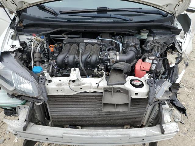 3HGGK5H87FM714960 - 2015 HONDA FIT EX WHITE photo 11