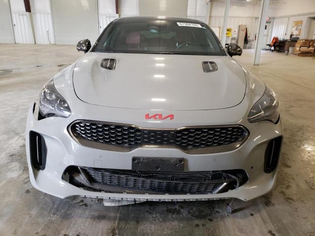 KNAE55LCXN6120271 - 2022 KIA STINGER GT2 GRAY photo 5