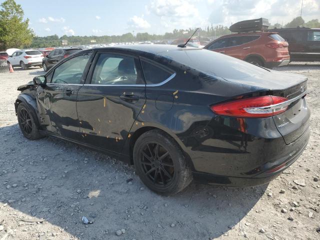 3FA6P0H71JR140525 - 2018 FORD FUSION SE BLACK photo 2