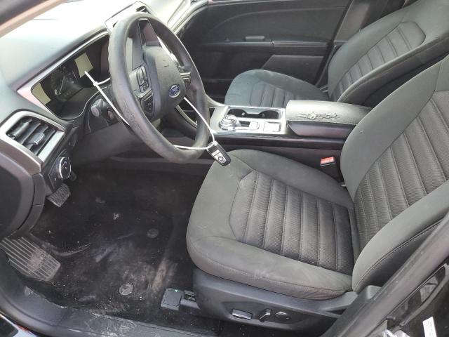 3FA6P0H71JR140525 - 2018 FORD FUSION SE BLACK photo 7
