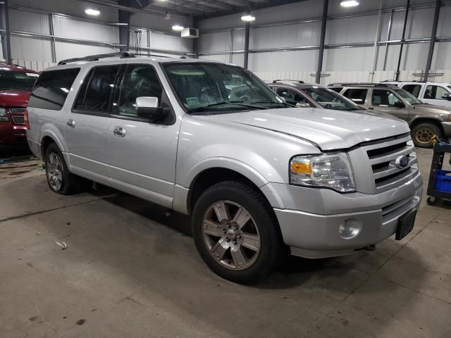 1FMJK2A51AEB72302 - 2010 FORD EXPEDITION EL LIMITED SILVER photo 4