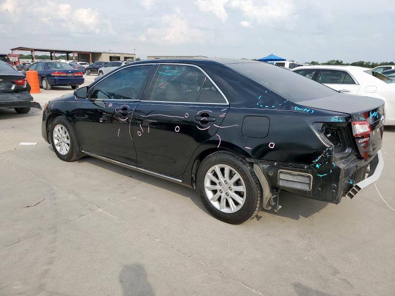 4T4BF1FK8CR188206 - 2012 TOYOTA CAMRY BASE BLACK photo 2
