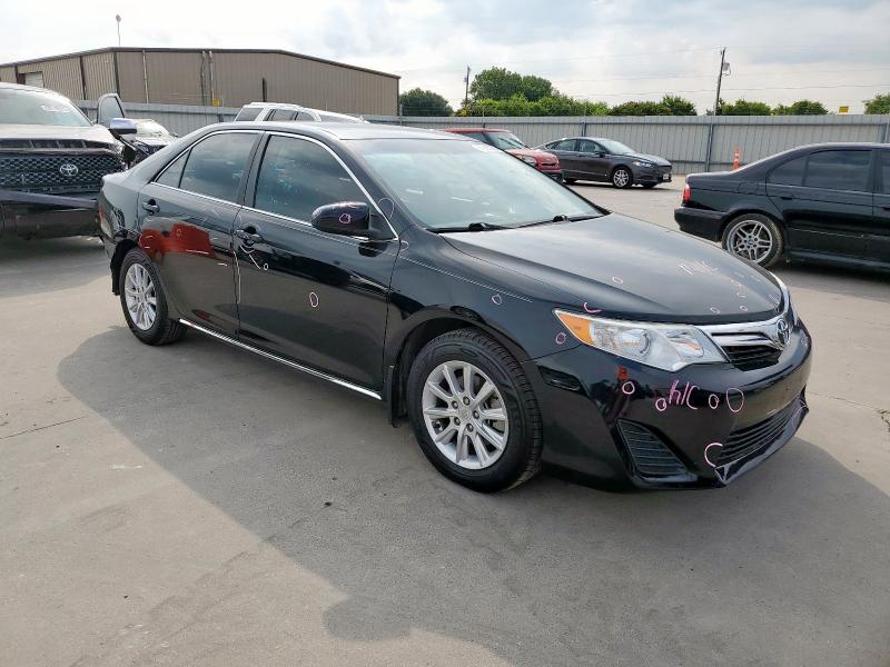 4T4BF1FK8CR188206 - 2012 TOYOTA CAMRY BASE BLACK photo 4