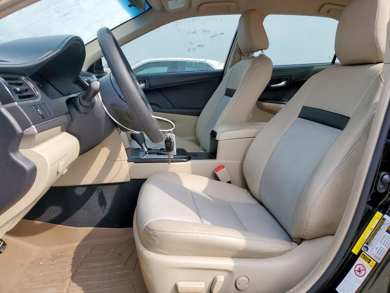 4T4BF1FK8CR188206 - 2012 TOYOTA CAMRY BASE BLACK photo 7