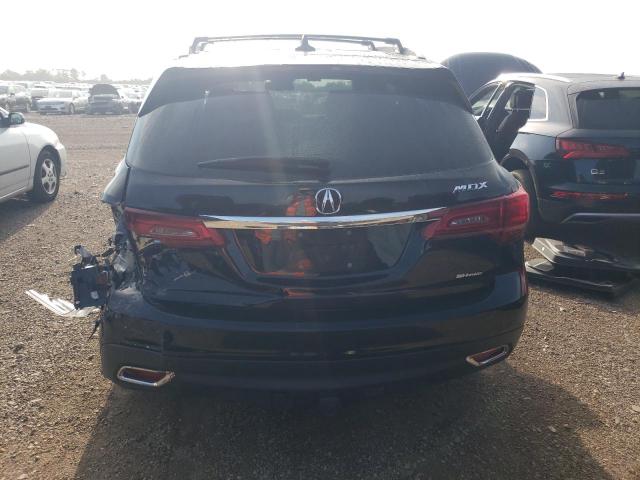 5FRYD4H65EB014832 - 2014 ACURA MDX TECHNOLOGY BLACK photo 6