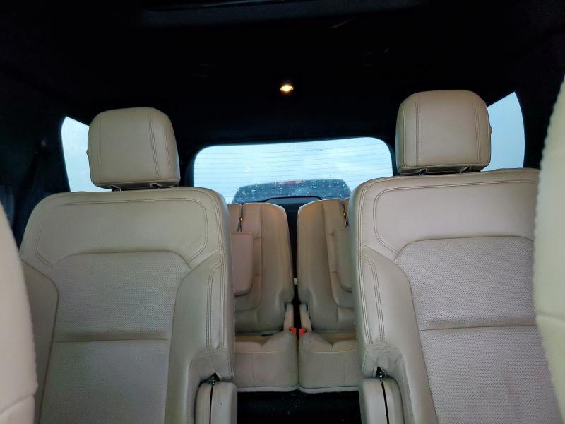 1FM5K7FH0HGA11021 - 2017 FORD EXPLORER LIMITED WHITE photo 10