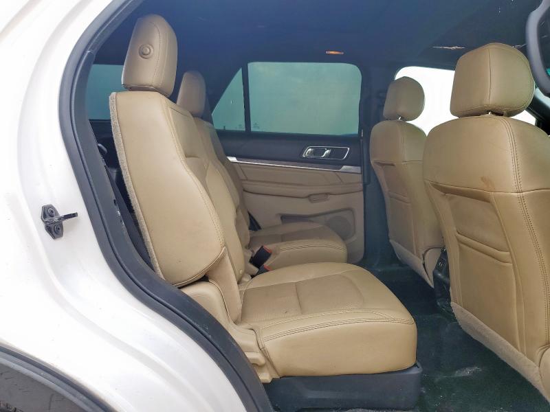 1FM5K7FH0HGA11021 - 2017 FORD EXPLORER LIMITED WHITE photo 11