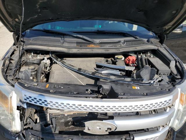 1FM5K8D89DGA67462 - 2013 FORD EXPLORER XLT أسود صورة 12