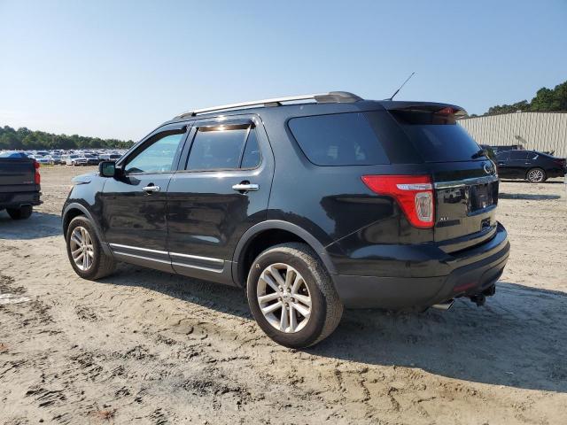 1FM5K8D89DGA67462 - 2013 FORD EXPLORER XLT أسود صورة 2