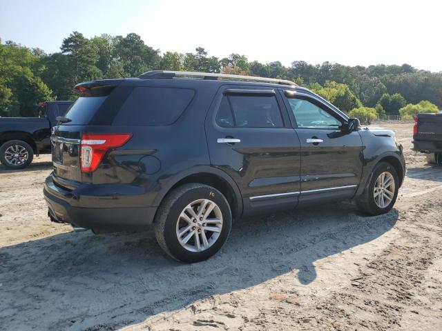 1FM5K8D89DGA67462 - 2013 FORD EXPLORER XLT أسود صورة 3