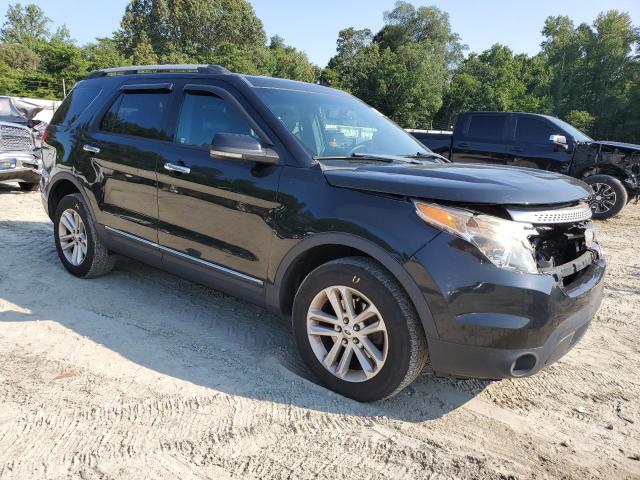 1FM5K8D89DGA67462 - 2013 FORD EXPLORER XLT أسود صورة 4