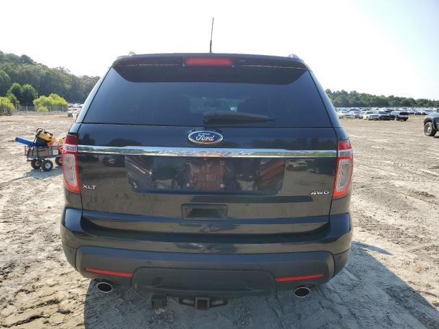 1FM5K8D89DGA67462 - 2013 FORD EXPLORER XLT أسود صورة 6
