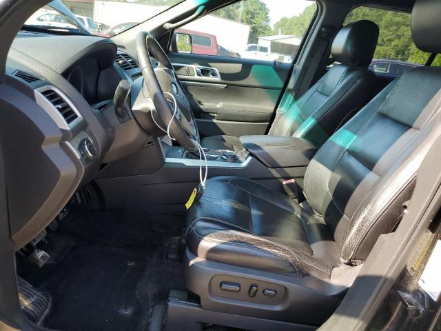 1FM5K8D89DGA67462 - 2013 FORD EXPLORER XLT أسود صورة 7
