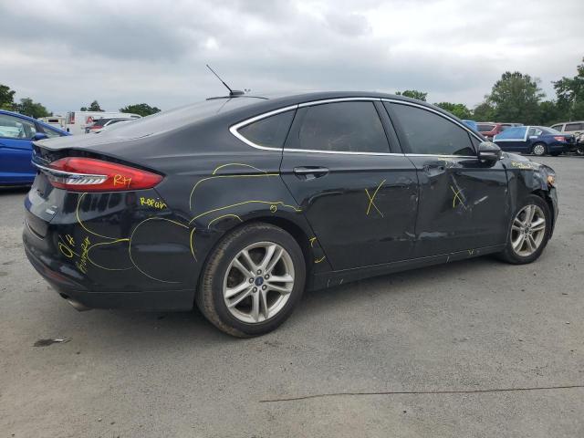 3FA6P0HD2JR156660 - 2018 FORD FUSION SE 黑色 照片 3