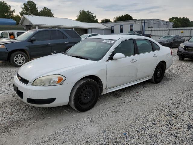 2G1WD5E39D1262536 - 2013 CHEVROLET IMPALA POLICE WHITE photo 1