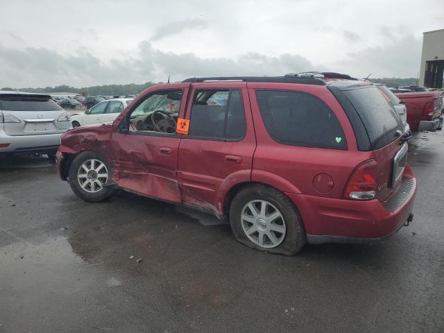 5GADT13S742227807 - 2004 BUICK RAINIER CXL BURGUNDY photo 2