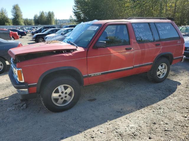 1GNDT13W3N2208780 - 1992 CHEVROLET BLAZER S10 RED photo 1