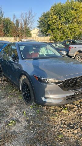 JM3KFBCM6M0111621 - 2021 MAZDA CX-5 TOURING GRAY photo 4