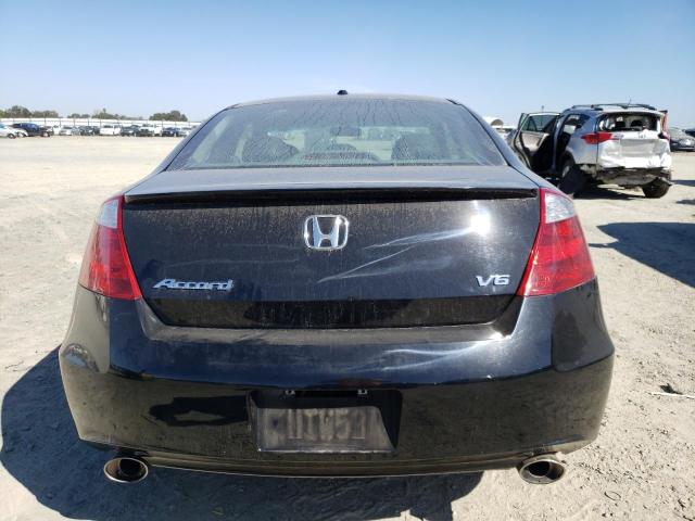 1HGCS2B80AA008456 - 2010 HONDA ACCORD EXL BLACK photo 6