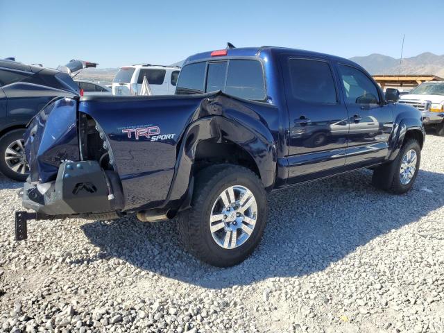 3TMLU4EN2CM085096 - 2012 TOYOTA TACOMA DOUBLE CAB BLUE photo 3