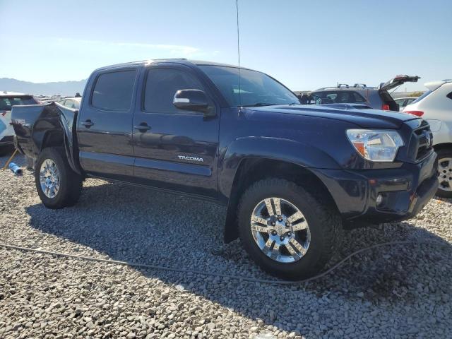 3TMLU4EN2CM085096 - 2012 TOYOTA TACOMA DOUBLE CAB BLUE photo 4