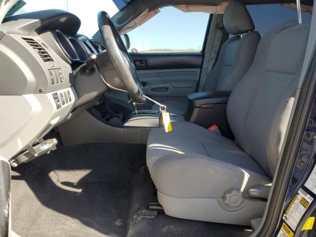 3TMLU4EN2CM085096 - 2012 TOYOTA TACOMA DOUBLE CAB BLUE photo 7