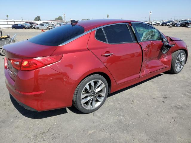 5XXGR4A76FG383103 - 2015 KIA OPTIMA SX RED photo 3