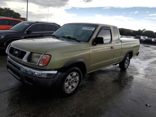 1N6DD26S5WC376742 - 1998 NISSAN FRONTIER KING CAB XE GREEN photo 1