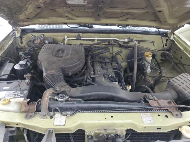 1N6DD26S5WC376742 - 1998 NISSAN FRONTIER KING CAB XE GREEN photo 11