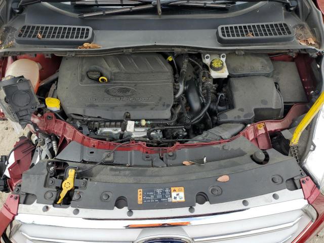 1FMCU9GD8JUA29167 - 2018 FORD ESCAPE SE Қызыл фото 12