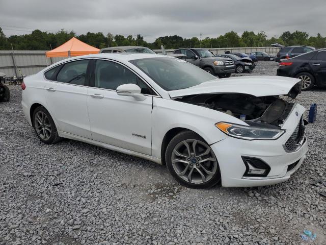 3FA6P0RUXKR117038 - 2019 FORD FUSION TITANIUM 白色 照片 4