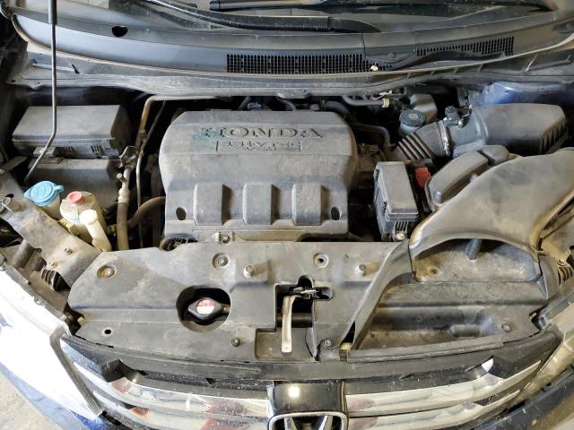 5FNRL5H69GB076557 - 2016 HONDA ODYSSEY EXL BLUE photo 12