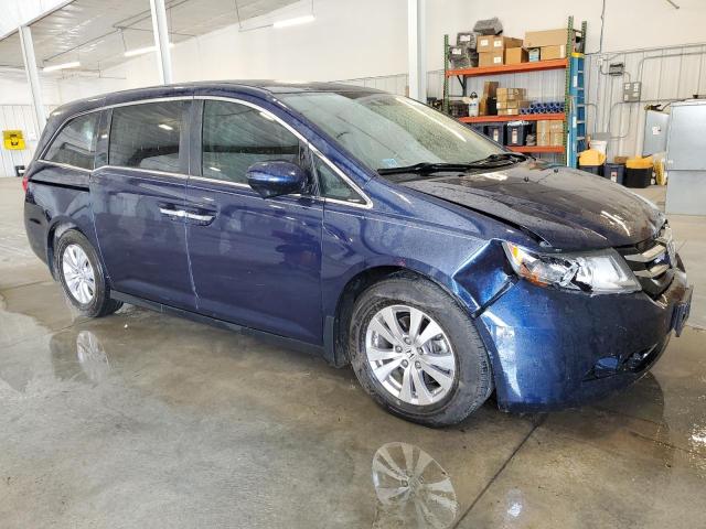 5FNRL5H69GB076557 - 2016 HONDA ODYSSEY EXL BLUE photo 4