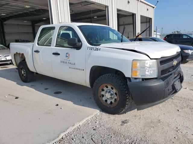 3GCEC13C58G247255 - 2008 CHEVROLET SILVERADO C1500 WHITE photo 4