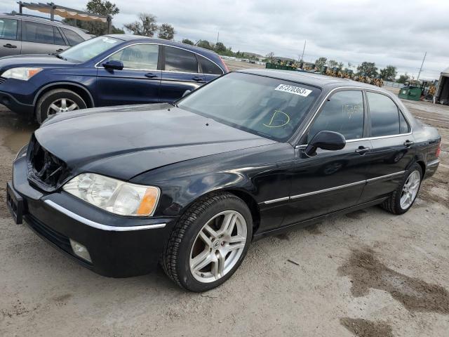 JH4KA96674C006449 - 2004 ACURA 3.5RL BLACK photo 1