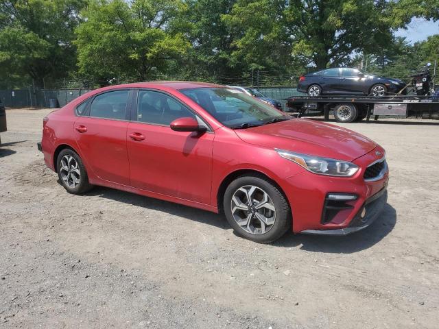 3KPF24AD2KE043990 - 2019 KIA FORTE FE RED photo 4