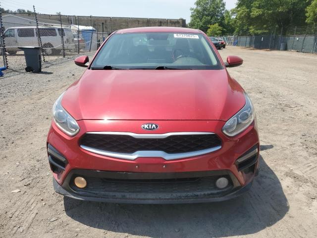 3KPF24AD2KE043990 - 2019 KIA FORTE FE RED photo 5